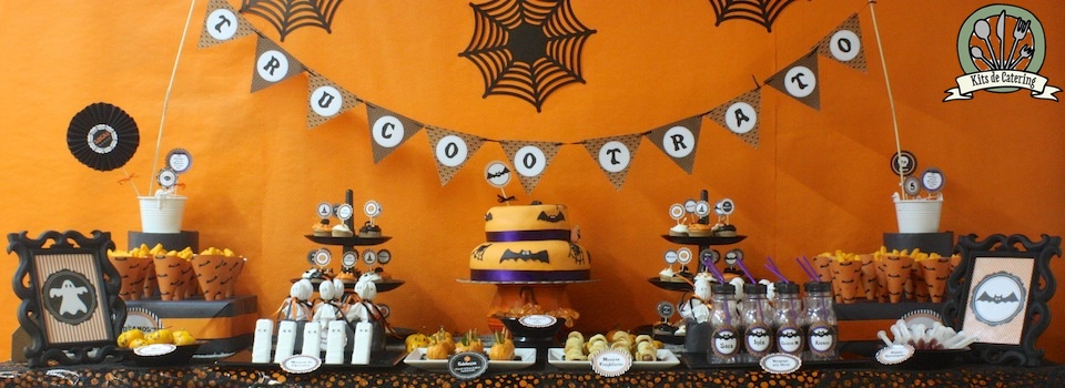Halloween Table Mesa Catering